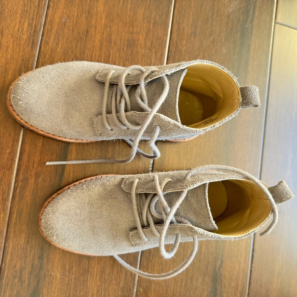 Janie and Jack Tan Kids Boots